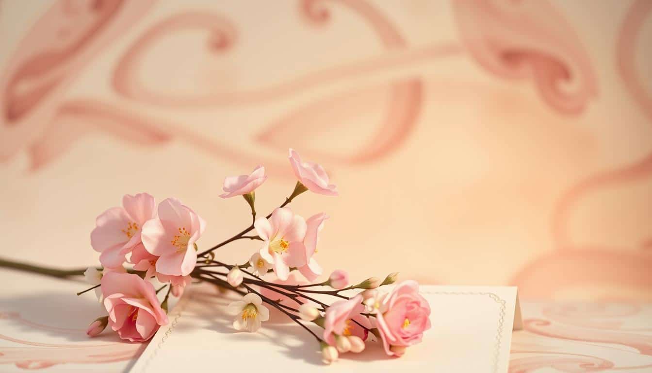 Romantische Geburtstagseinladung