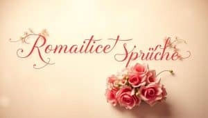 Romantische Sprüche Geburtstagskarte