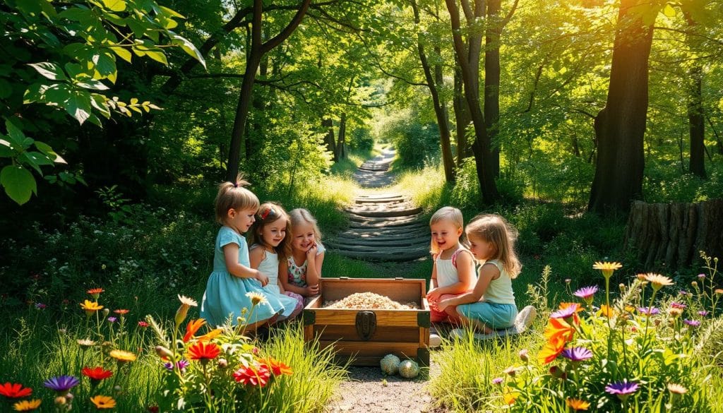 Schatzsuche zum Geburtstag