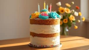 Schnelle Geburtstagskuchen