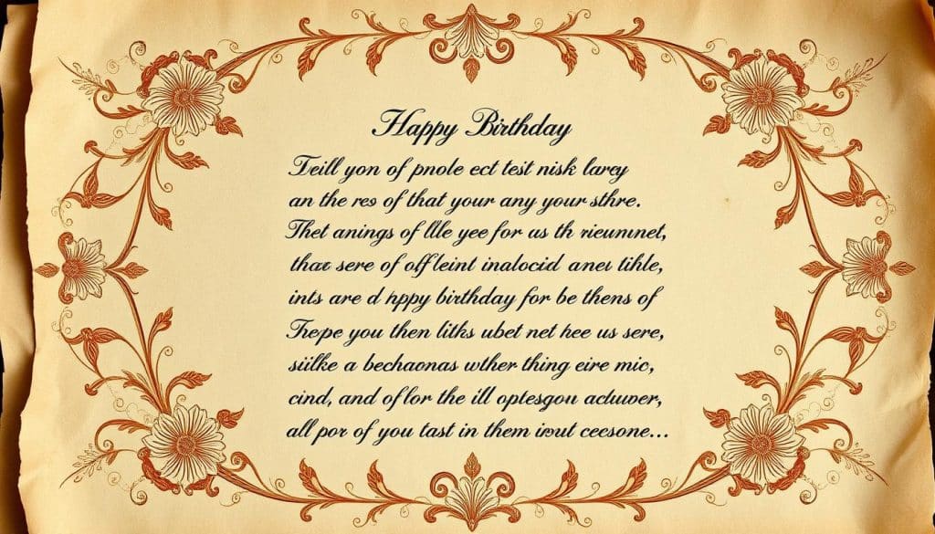 Schöne Geburtstagsgedichte