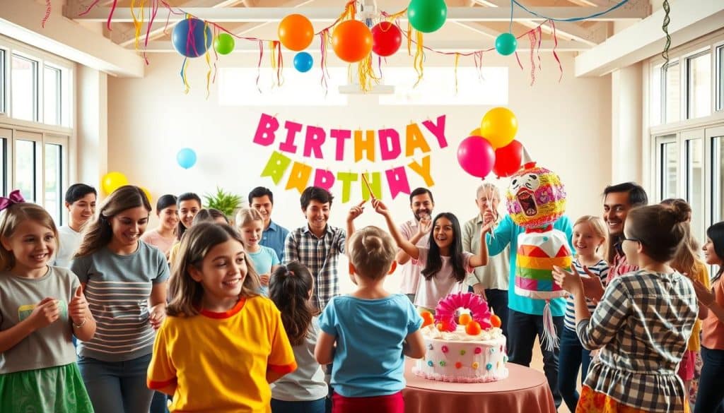 Spiele zur Geburtstagsfeier