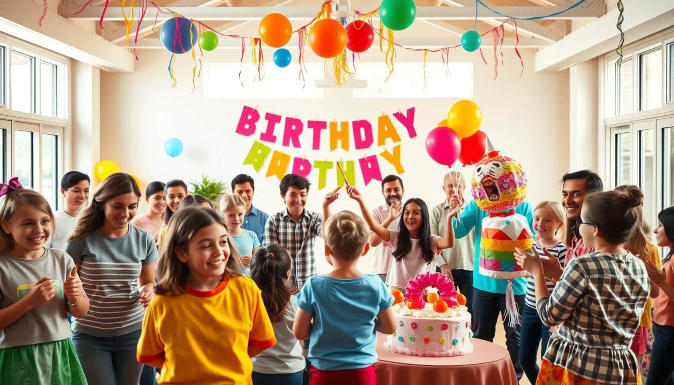 Spiele zur Geburtstagsfeier