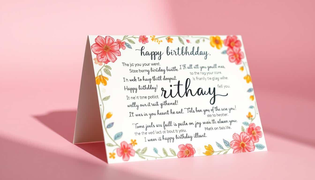 Sprüche für ein Geburtstagskarte