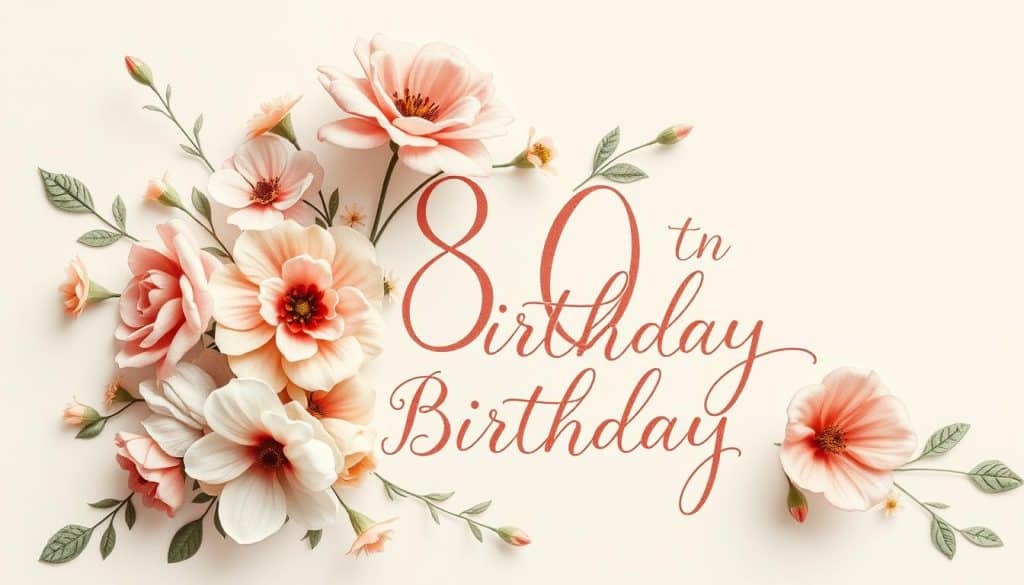 Sprüche für eine Geburtstagskarte 80. Geburtstag