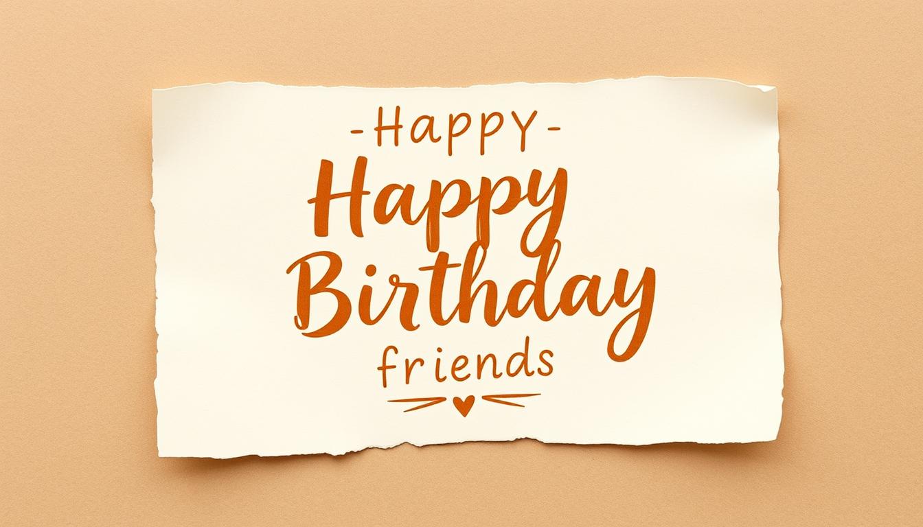 Sprüche zum Geburtstag für Freunde