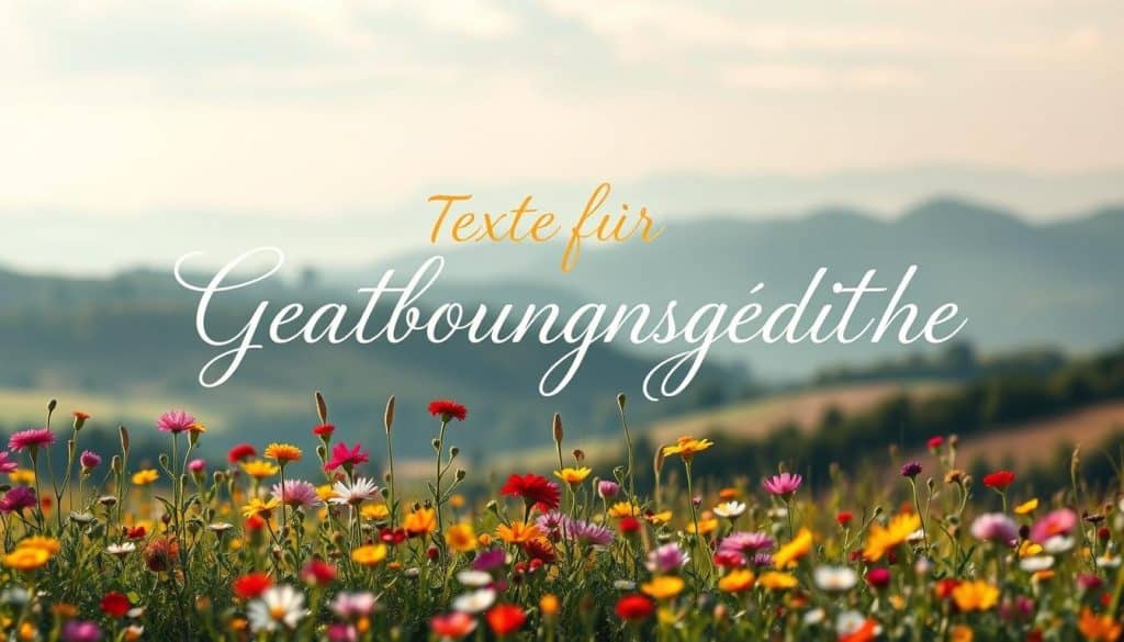 Texte für Geburtstagsgedichte
