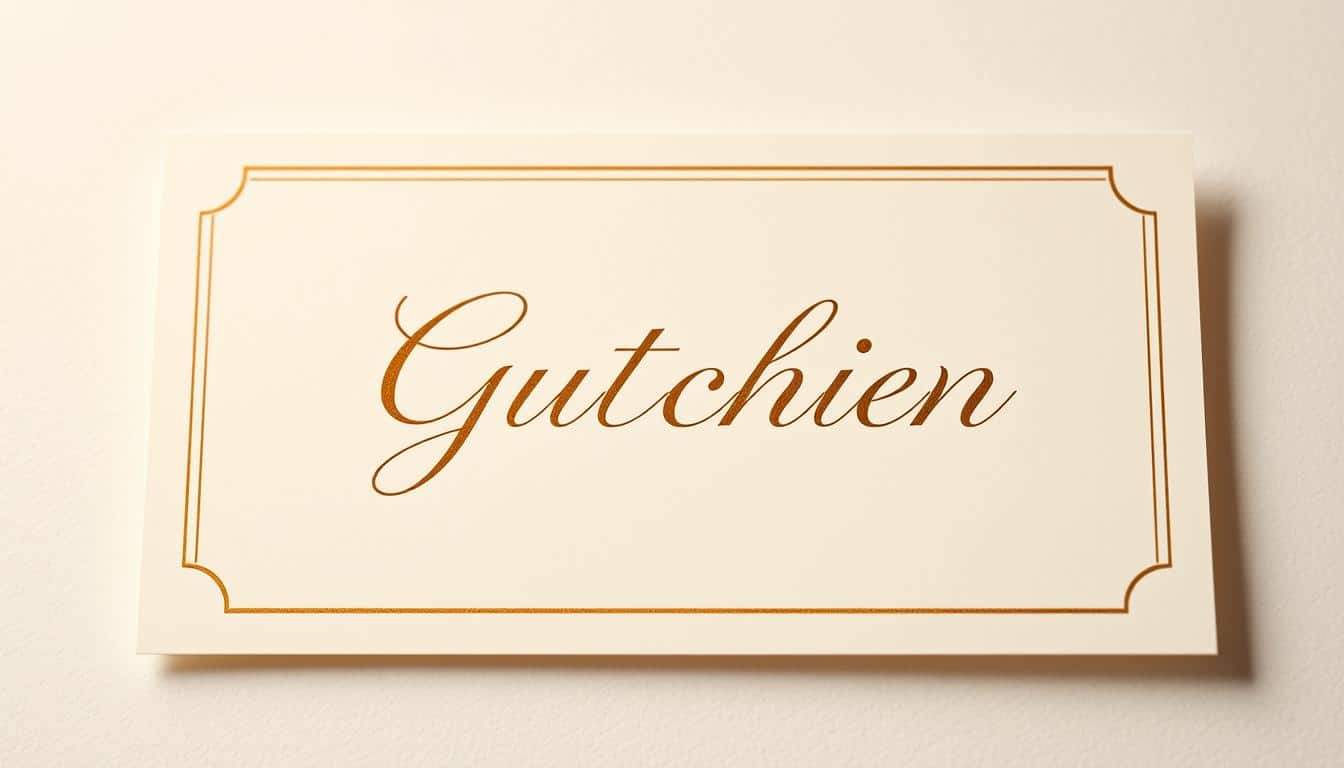 Universal Gutschein zum Geburtstag