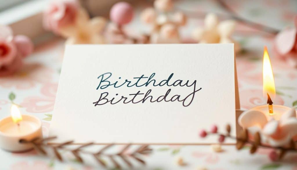 Was schreibe ich auf Geburtstagskarte