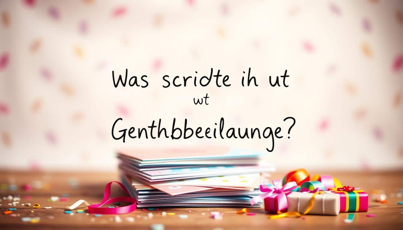 Was schreibe ich auf eine Geburtstagseinladung?