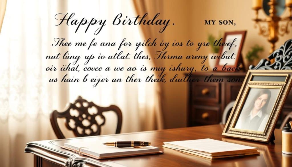 Was schreibe ich meinem Sohn zum Geburtstag