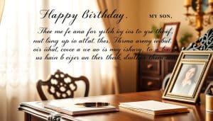 Was schreibe ich meinem Sohn zum Geburtstag