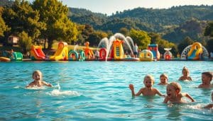 Wasserspiele zum Geburtstag