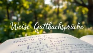 Weise Geburtstagssprüche