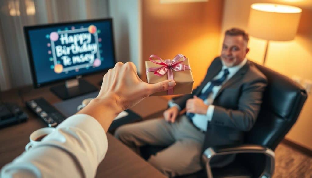 Wie gratuliere ich meinem Chef zum Geburtstag