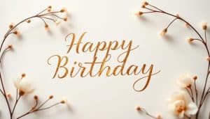 Wie schreibe ich schöne Geburtstagswünsche