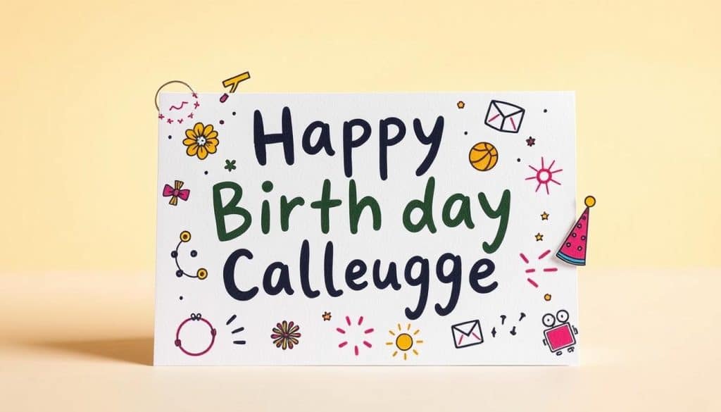 Witzige Texte für eine Geburtstagskarte für eine Kollegin