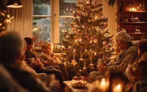 Weihnachtstraditionen, die Herzen berühren