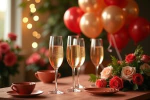 Schöne Dekoration zum 40. Geburtstag - tolle Ideen